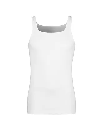 HUBER | Trägershirt - Unterhemd  "Comfort" (Weiß) | 